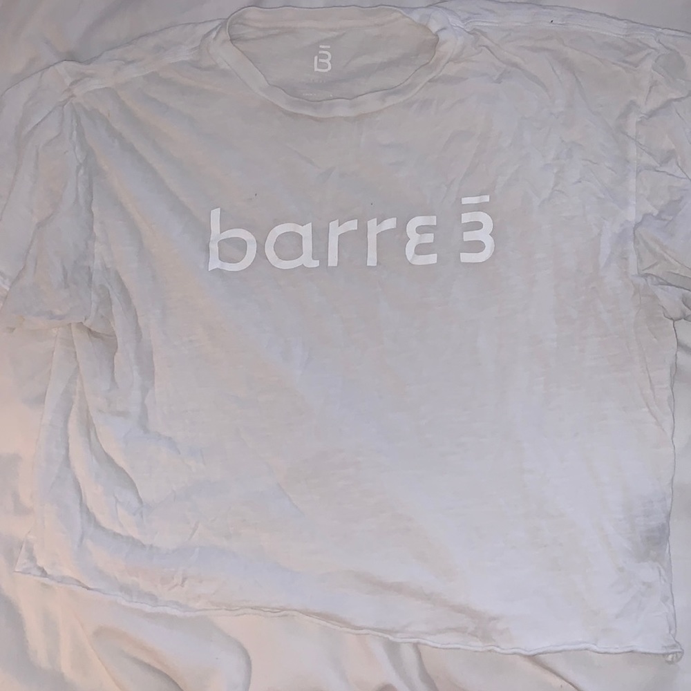 Barre3 crop tee